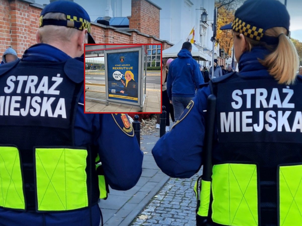Straż Miejska w Warszawie szuka pracowników. Podano zarobki