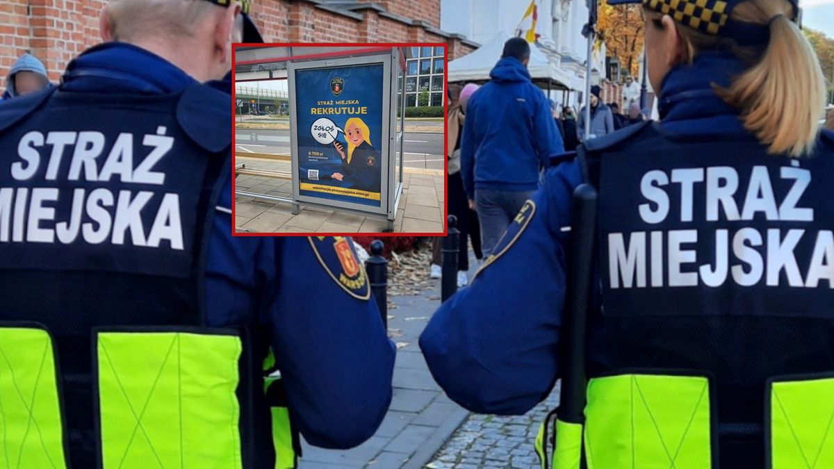 Straż Miejska w Warszawie szuka pracowników. Podano zarobki.