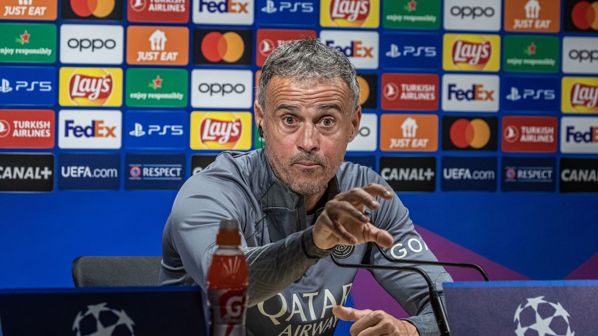 PAP/EPA / CHRISTOPHE PETIT TESSON / Na zdjęciu: Luis Enrique