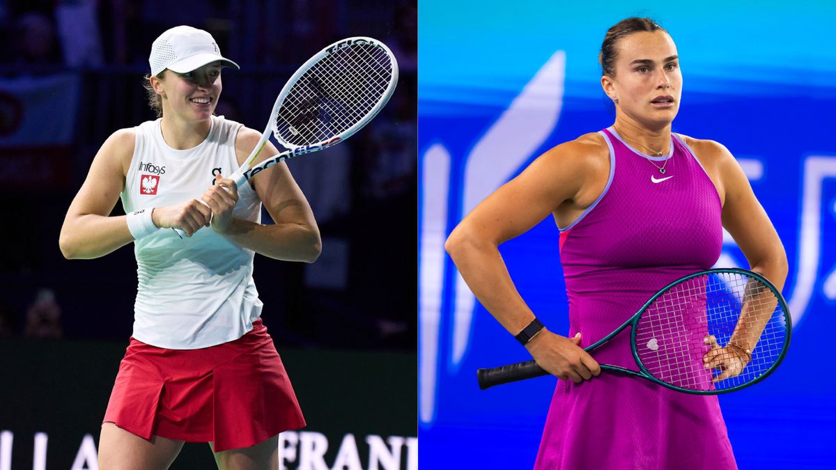 Getty Images / Angel Martinez/Robert Prange / Iga Świątek i Aryna Sabalenka