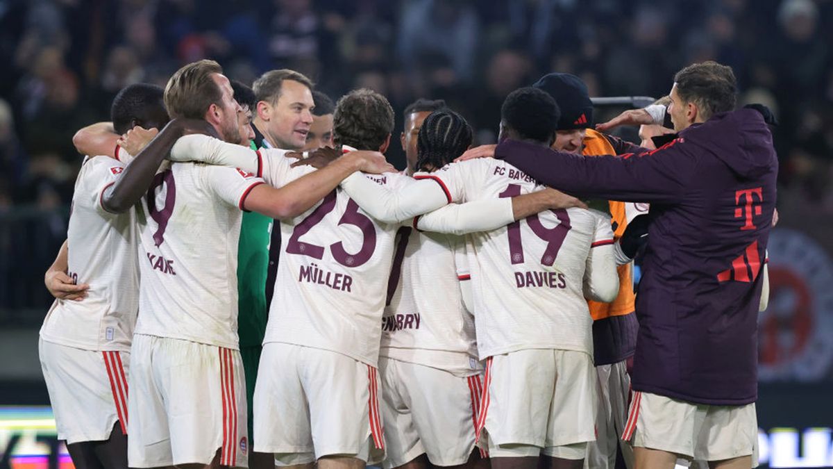 Getty Images / Sebastian El-Saqqa - firo sportphoto / Na zdjęciu: piłkarze Bayernu Monachium