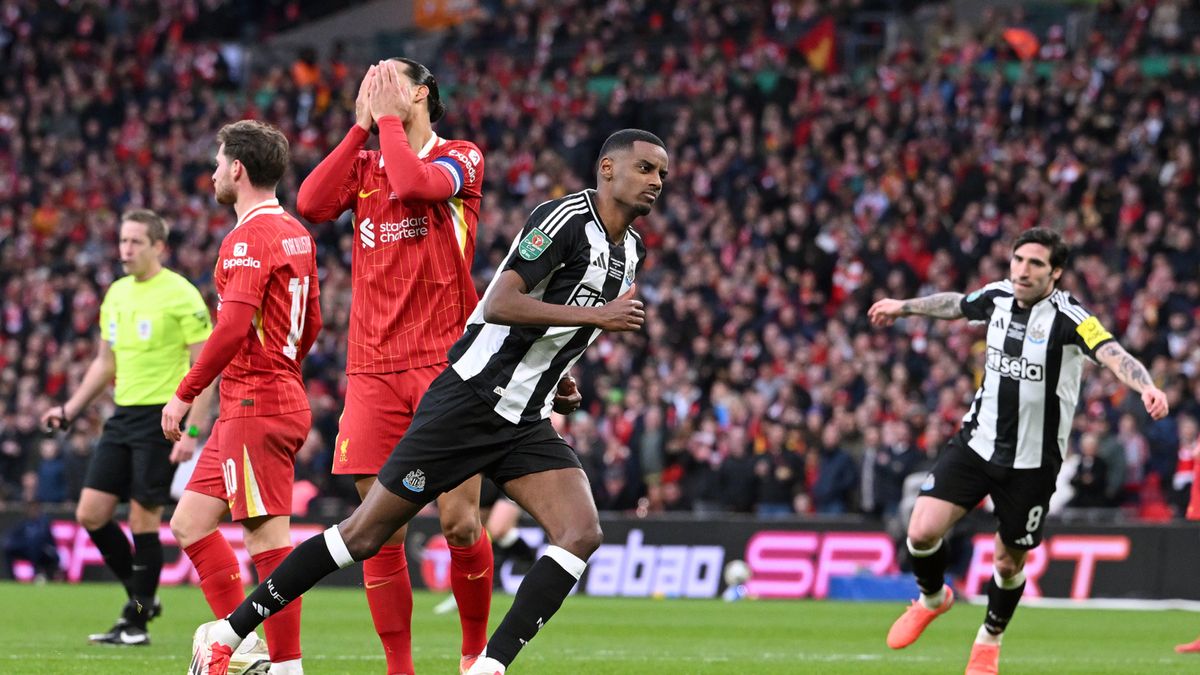 Getty Images / Stu Forster / Alexander Isak celebruje gola