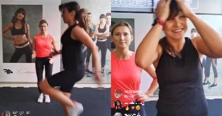 Ambitna Anna Lewandowska relacjonuje trening z przyjaciółką i zapowiada: "LEWA WRACA DO FORMY"