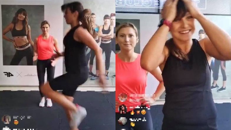 Ambitna Anna Lewandowska relacjonuje trening z przyjaciółką i zapowiada: "LEWA WRACA DO FORMY"