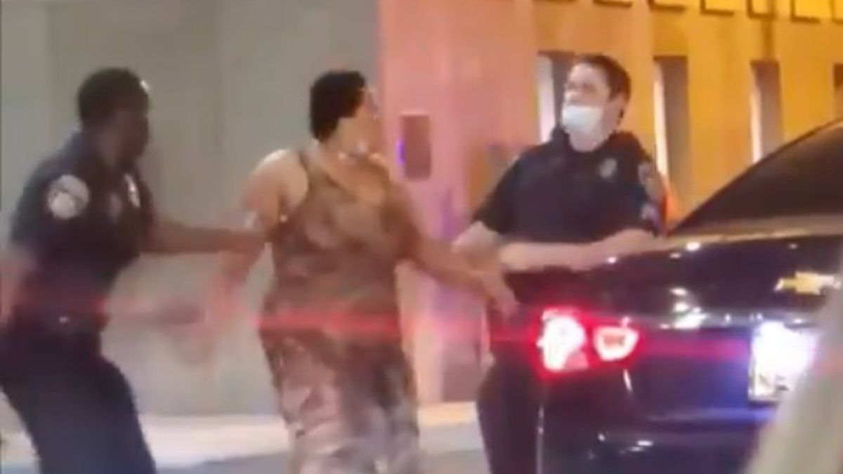 Sytuacja miała miejsce w czasie protestów w Baltimore.