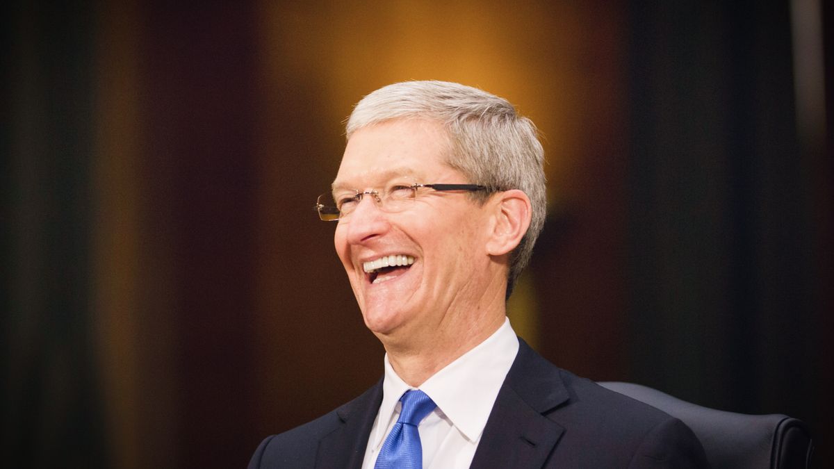 Tim Cook, CEO Apple, fot. Brooks Kraft LLC/Corbis via Getty Images