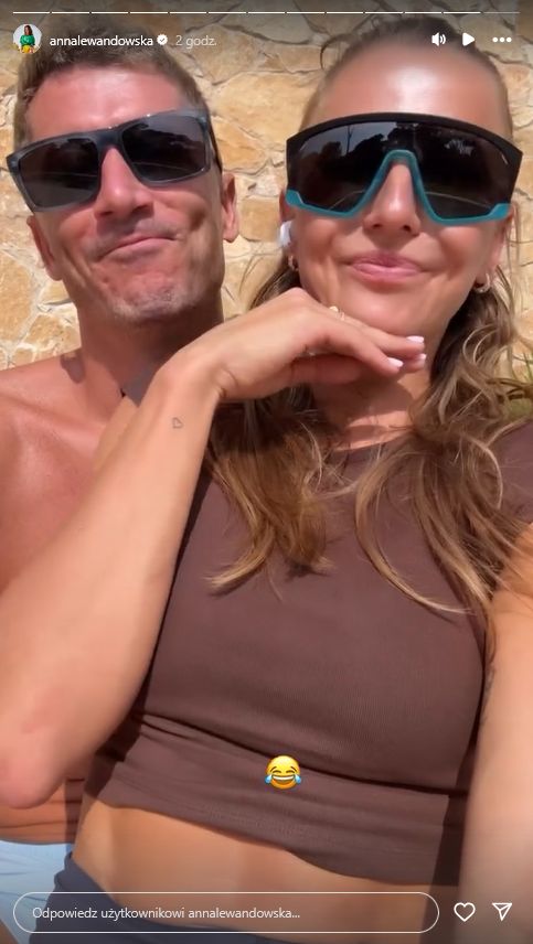 Anna i Robert Lewandowscy