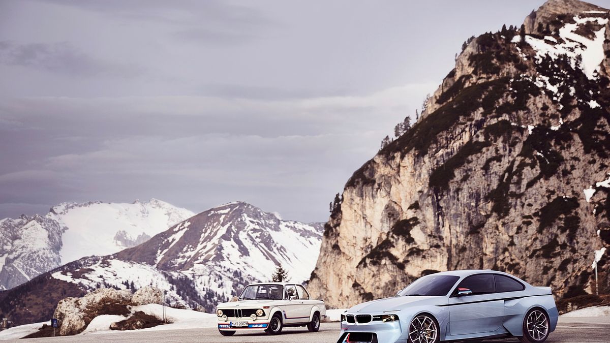 BMW 2002 (1968) i 2002 Hommage Concept (2016) (fot. BMW)