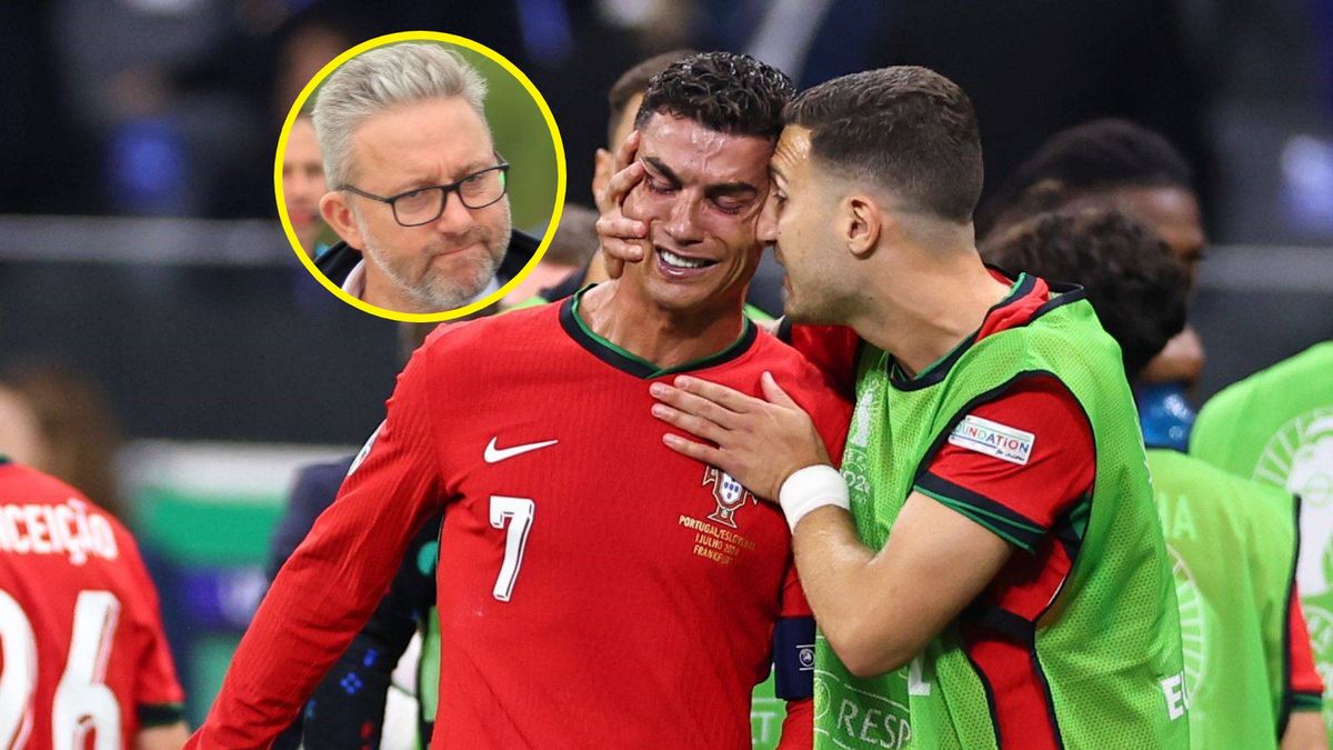 Zdjęcie okładkowe artykułu: Getty Images / Robbie Jay Barratt - AMA / Mateusz Czarnecki/WP SportoweFakty / Na zdjęciu: płaczący Cristiano Ronaldo, na małym zdjęciu: Jerzy Brzęczek