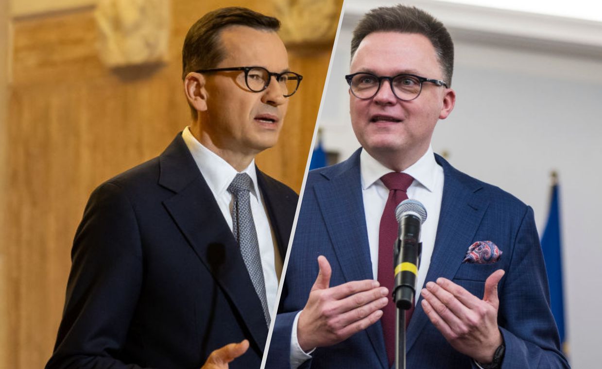 Premier Morawiecki chce porozmawiać z marszałkiem Hołownią