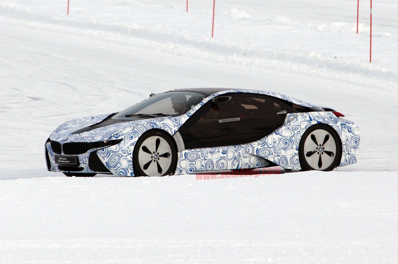 BMW i8 - szpiegowskie