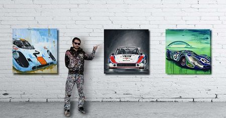 Królowie sportów motorowych na obrazach Toma Havlaska