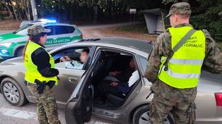 Becejły: 19-letni Ukrainiec i 26-letni Polak zatrzymani za szmuglowanie nielegalnych imigrantów