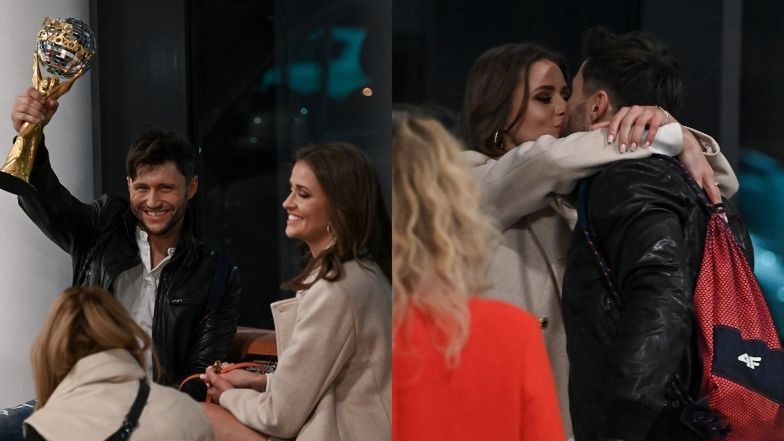 Gwiazdy i goście programu opuszczają studio po finale "Tańca z gwiazdami"