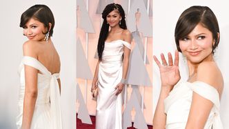 Zendaya W BIELI na premierze filmu "The Drama". W tej samej sukni olśniła dziewięć lat temu na Oscarach! (ZDJĘCIA)
