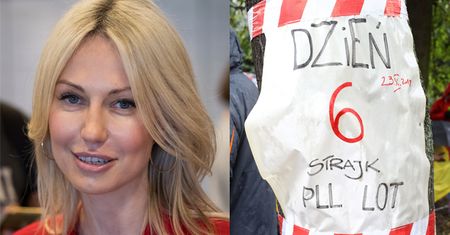 Ogórek "odkrywa" cel protestu pracowników PLL LOT: "Trzeba szybko przykryć wygraną PiS"