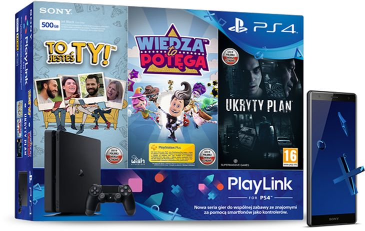Xperia XZ2 i PlayStation 4 Slim