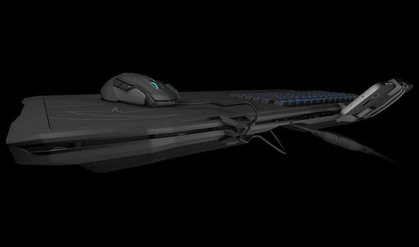 Roccat Sova: klawiatura i podkładka pod mysz do grania przed telewizorem 4