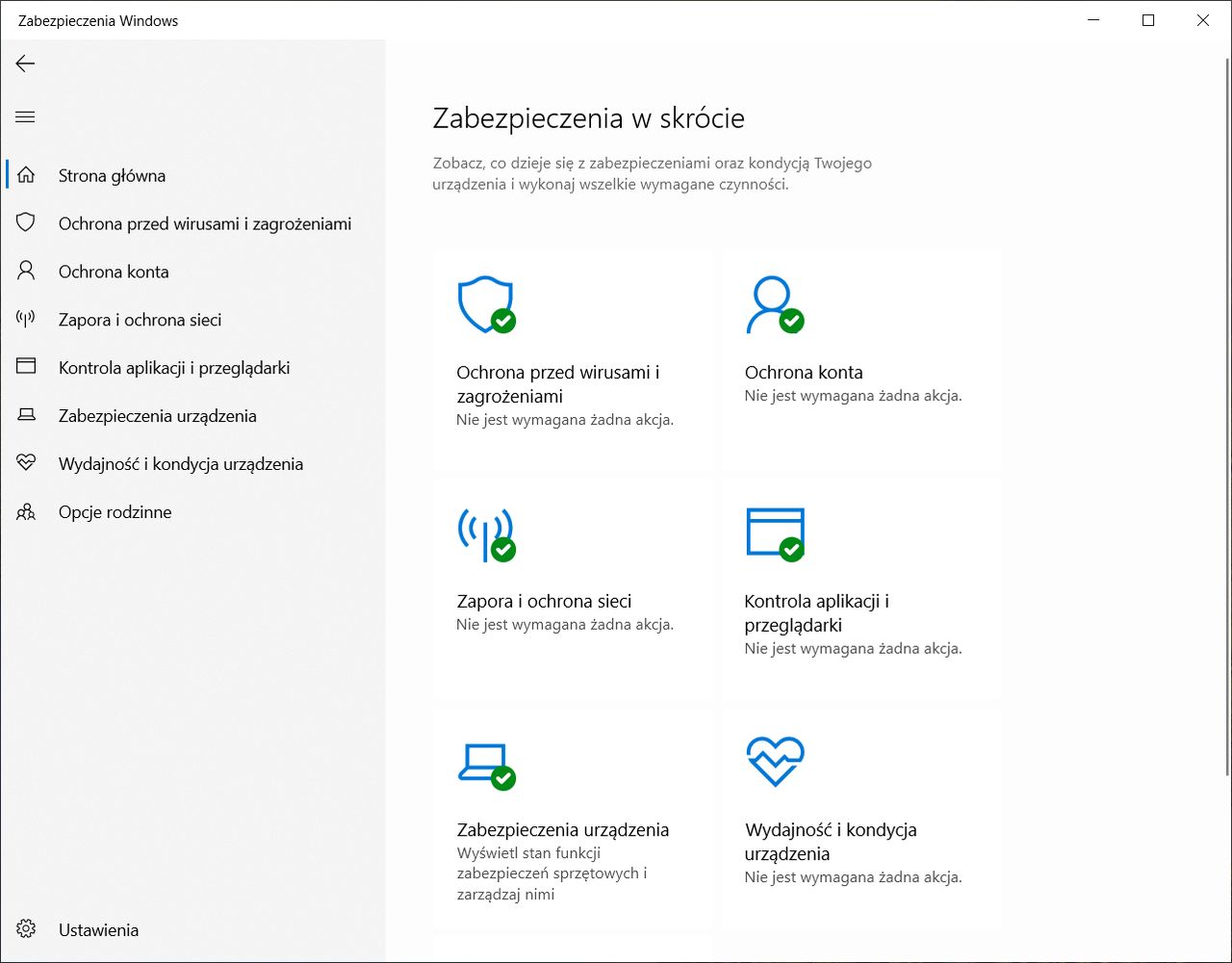 Skanowanie Windowsa pod kątem wirusów