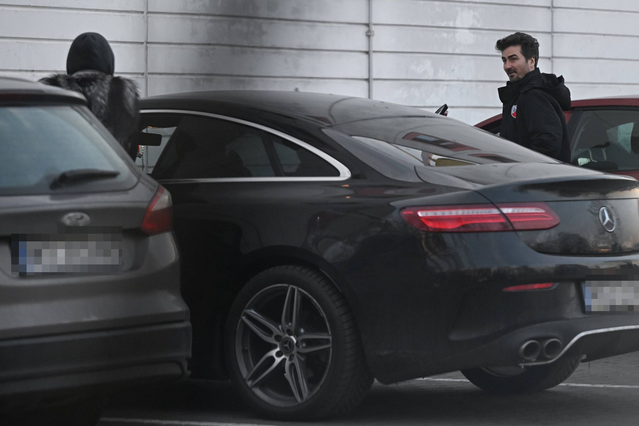 Jan Kliment i Grażyna Szapołowska po treningu do "TzG"