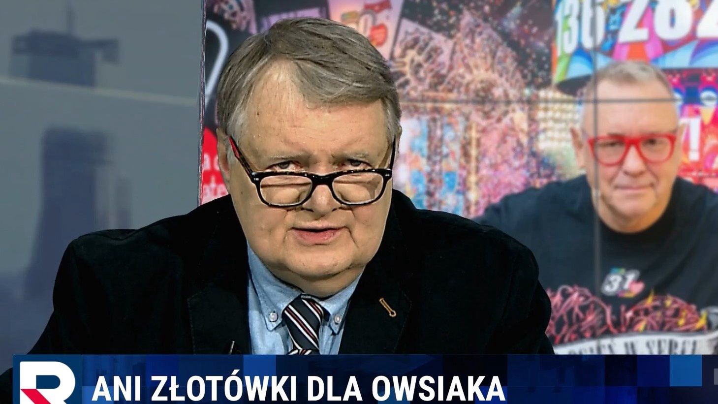 Jacek Sobala, jeden z prowadzących Telewizji Republika