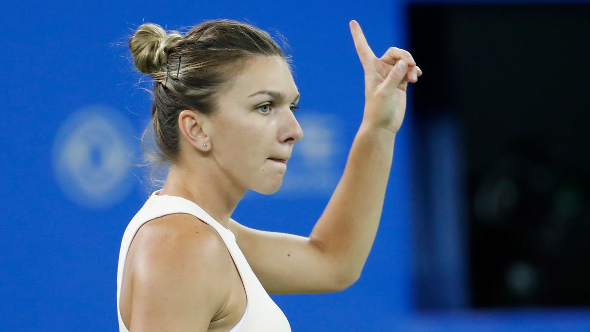 PAP/EPA / WU HONG / Na zdjęciu: Simona Halep