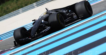 Bugatti 101P - wizja bolidu Formuły 1 na sezon 2020