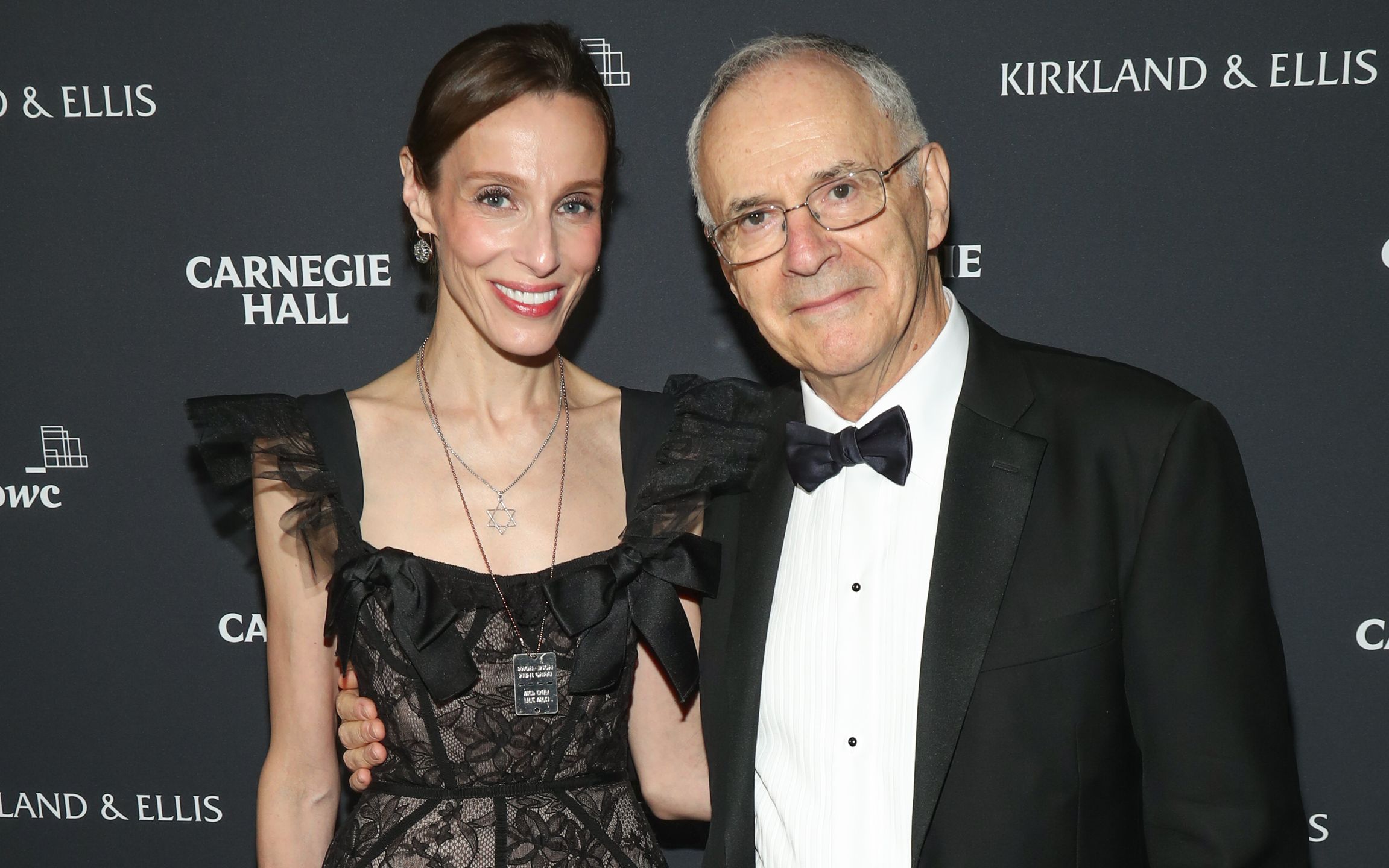 Clive Gillinson i Anya Gillinson w Carnegie Hall