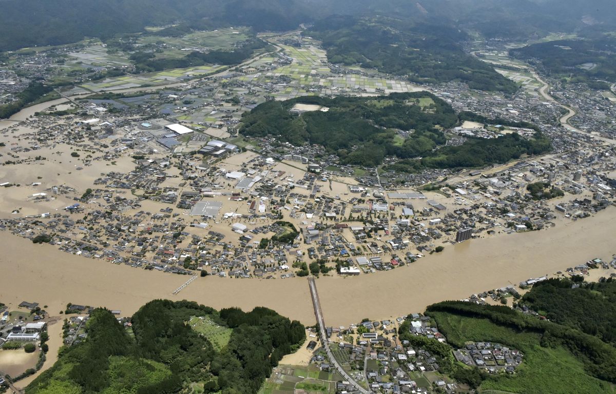 Japonia. Potężna powódź na wyspie Kiusiu zbiera śmiertelne żniwo
