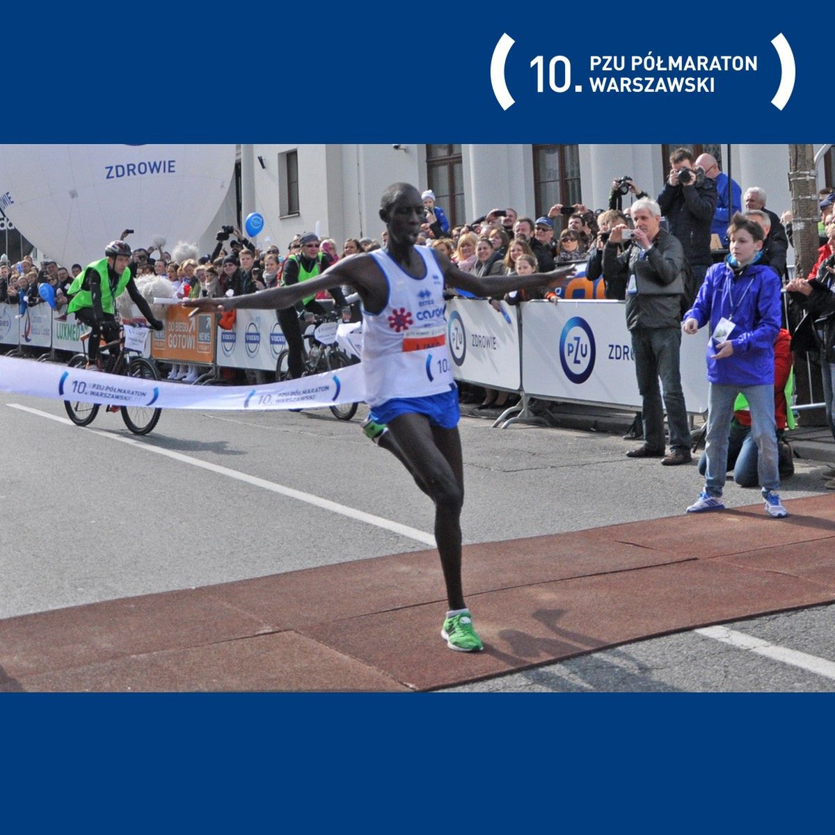 Kenijczyk Limo Kiprop zwycięzcą 10. Półmaratonu Warszawskiego