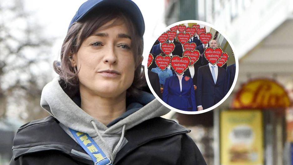 Matylda Damięcka pokazała serię grafik na temat WOŚP