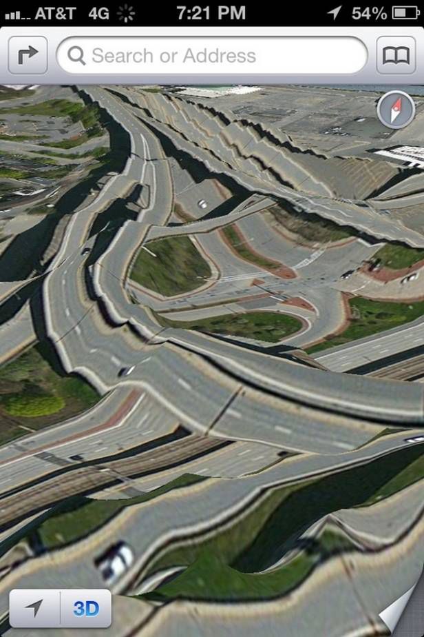 Zabawne czy żałosne? Świat według nowych map Apple'a 2