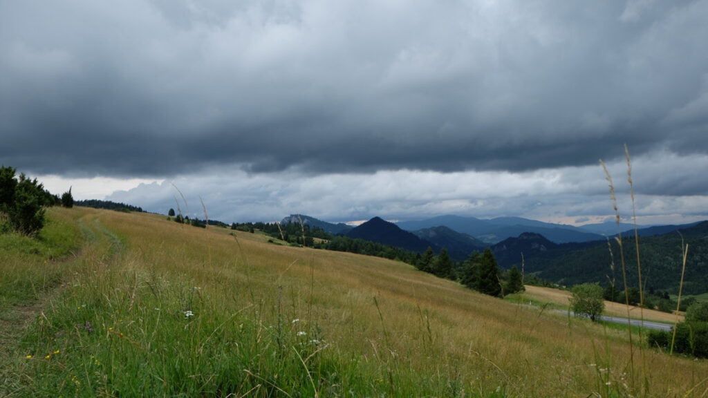 Lipnik w Słowacji - Przełęcz pod Tokarnią