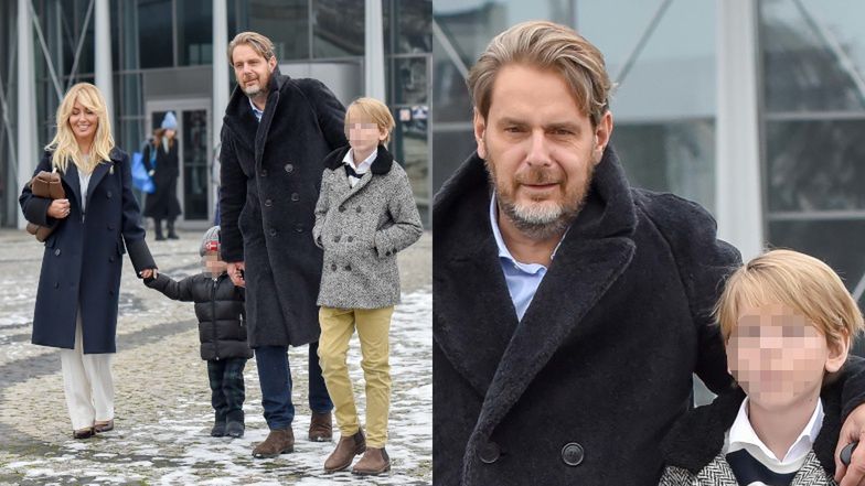 Wojciech Modest Amaro z rodziną