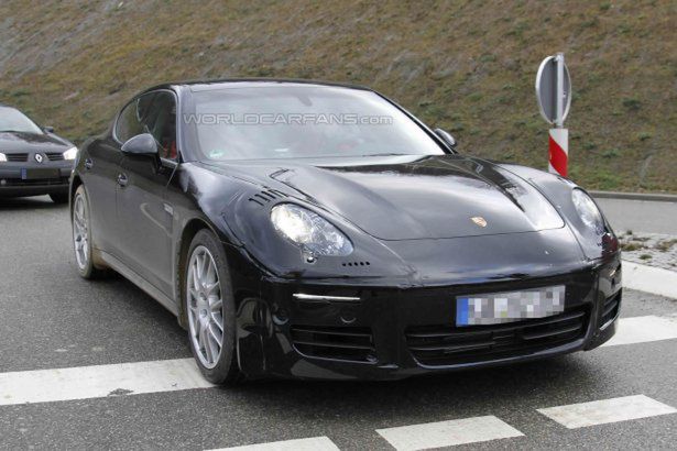 Porsche Panamera (2013) po liftingu na zdjęciach szpiegowskich