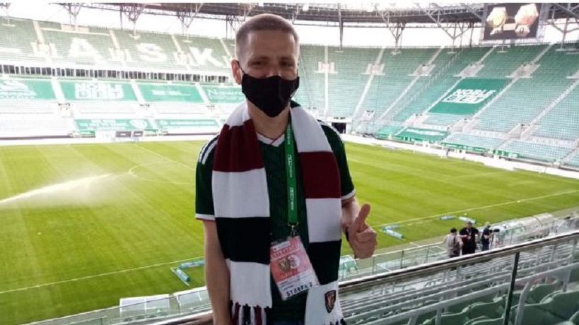 Zdjęcie okładkowe artykułu: Twitter / SlaskWroclawPl / Na zdjęciu: Tomasz Żółkiewicz