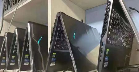 Stało się! Chińscy górnicy budują koparki kryptowalut z laptopów