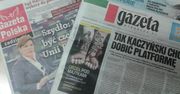 "Gazeta Wyborcza" ostro w dół. Wyniki sprzedaży dzienników