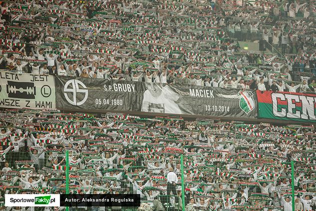 Po ostatnim meczu Legia Warszawa awansowała na drugie miejsce pod względem frekwencji