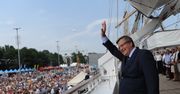 Prezydent Komorowski na finale regat: Żeglarstwo to szkoła odwagi
