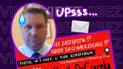 Dzień Nauczyciela 2022. Nie chcą kwiatów. Chcą byś wysłał "Kartkę do Czarnka"