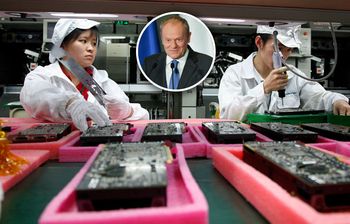 Tusk ogłasza: tajwański Foxconn zbuduje w Polsce fabrykę aut i półprzewodników