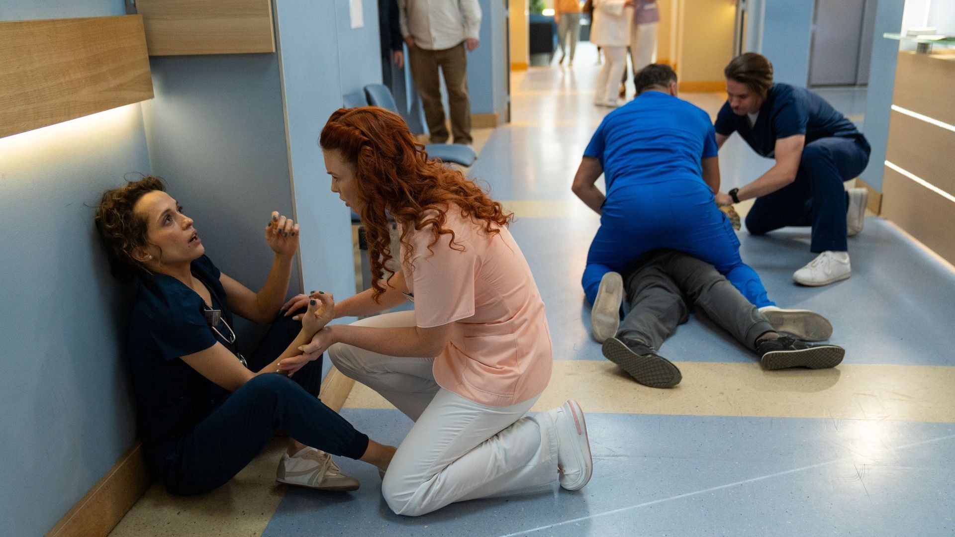 Julia Burska po ataku nożownika w "Na dobre i na złe"