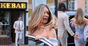Wygłodniały Radosław Majdan maszeruje po KEBABA i łapie Małgorzatę Rozenek za pośladek (ZDJĘCIA)