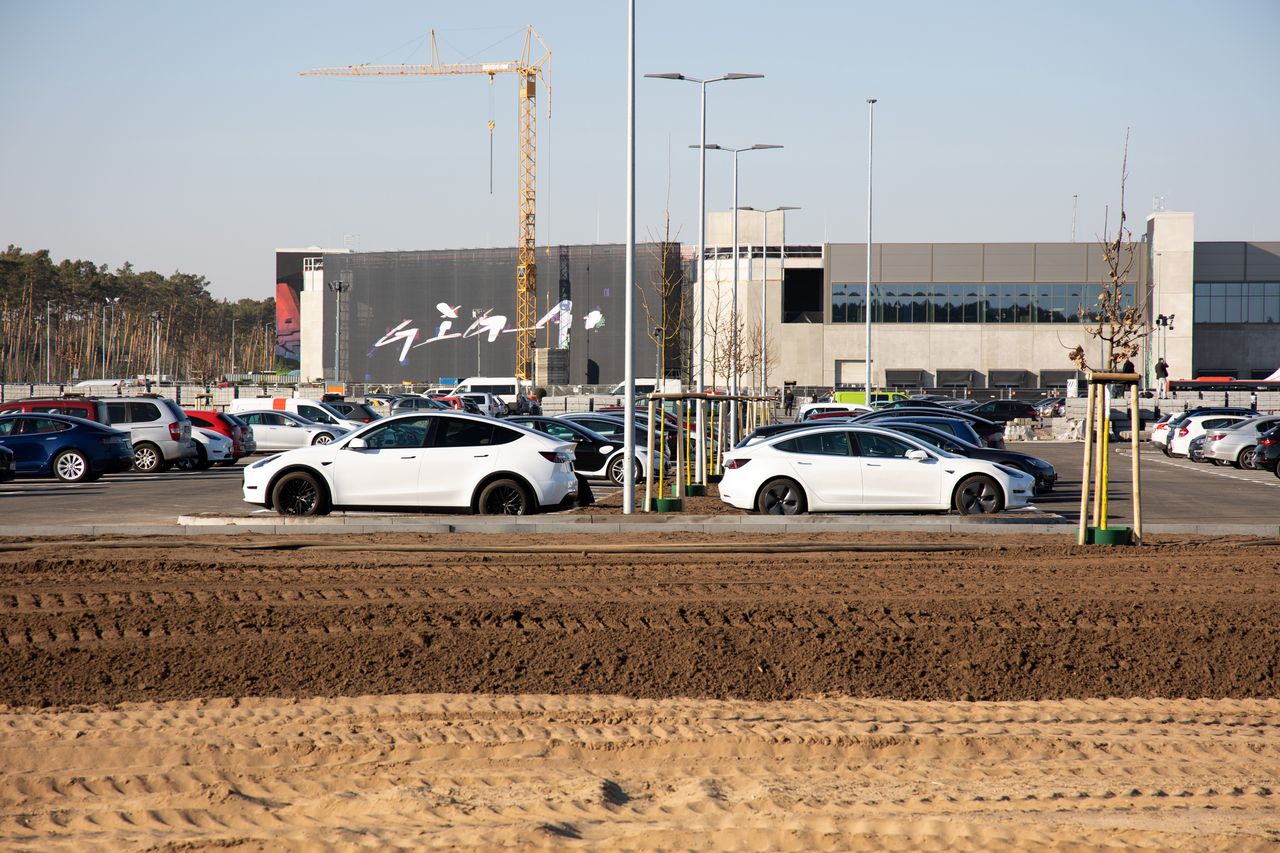 Tesla's factory in Grünheide near Berlin. Cars from this plant will still receive French subsidies.