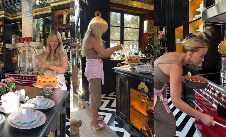 Joanna Przetakiewicz chwali się luksusową kuchnią