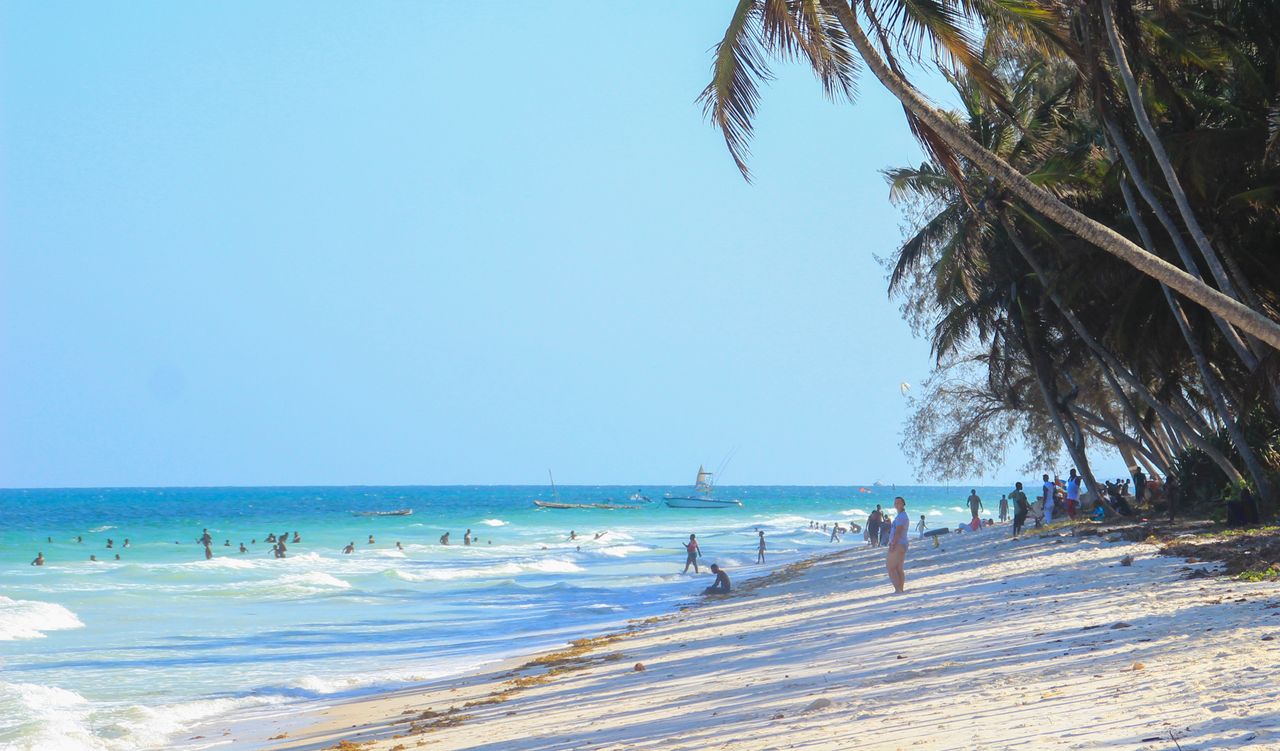 Plaże w Kenii są przepiękne