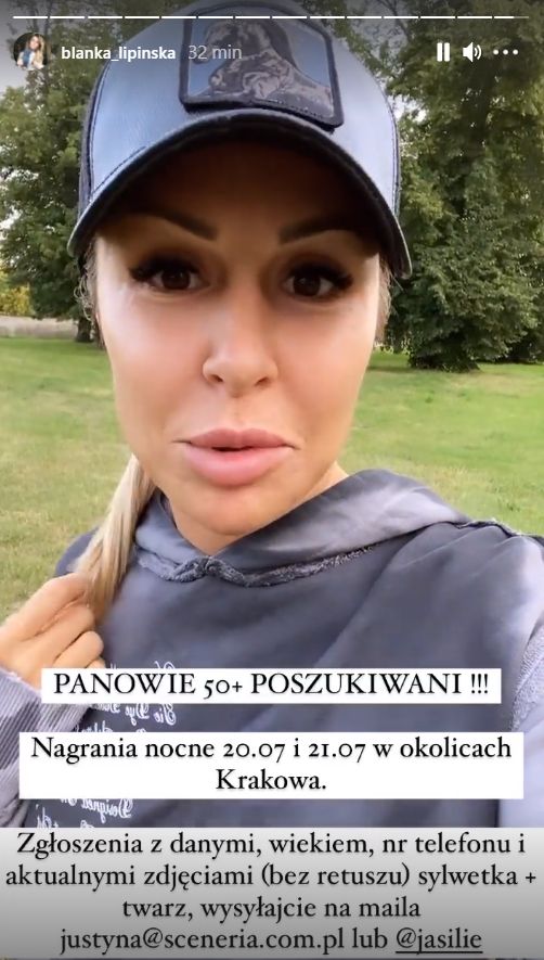 Blanka Lipińska zachęca do zagrania w kontynuacji "365 dni"