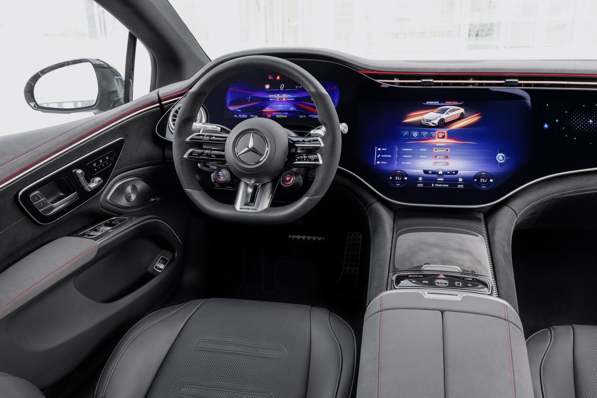 Mercedes-AMG EQS 53 - wnętrze