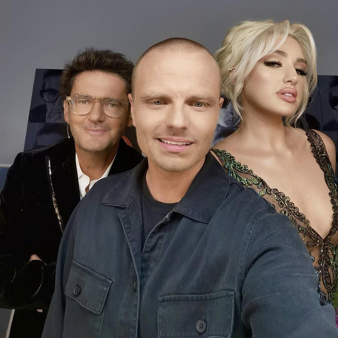 Kuba Wojewódzki tańcuje z Caroline Derpienski i Marcinem Hakielem w rytm disco polo